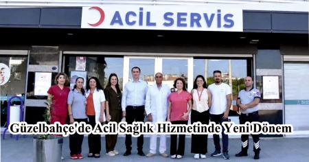 Güzelbahçe'de Acil Sağlık Hizmetinde Yeni Dönem